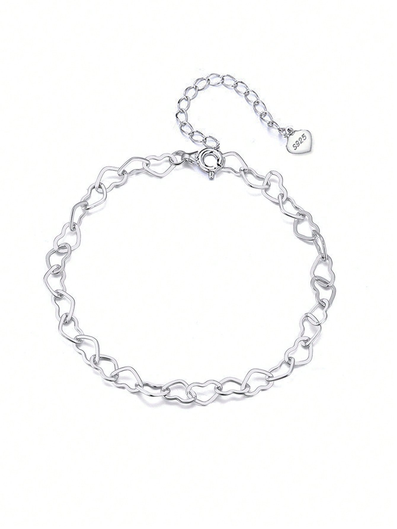 Fine Chain Bracelets-Silver-1