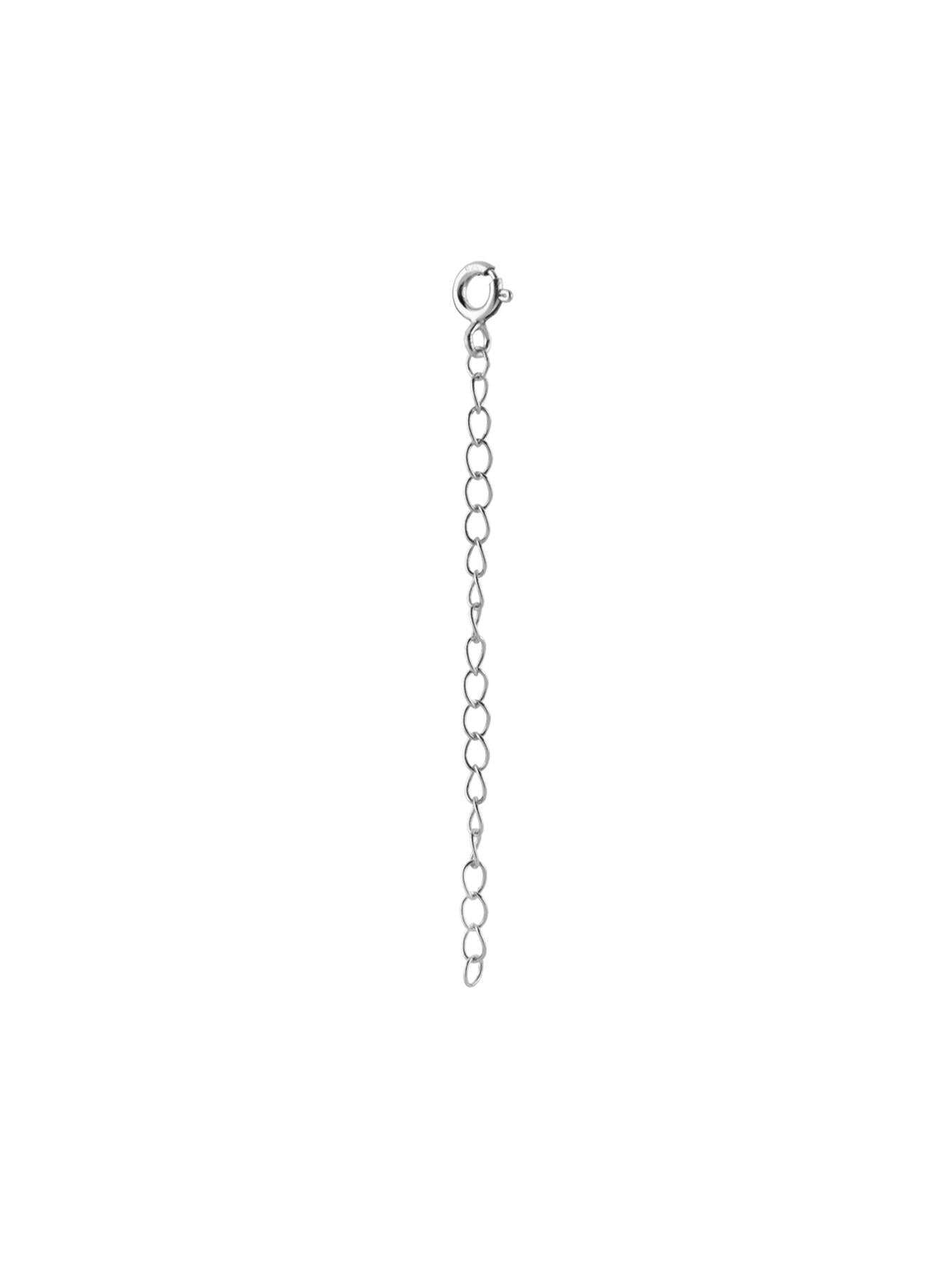 1pc Fashion Minimalist Sterling Silver Extension Chain For Women For Daily Decoration