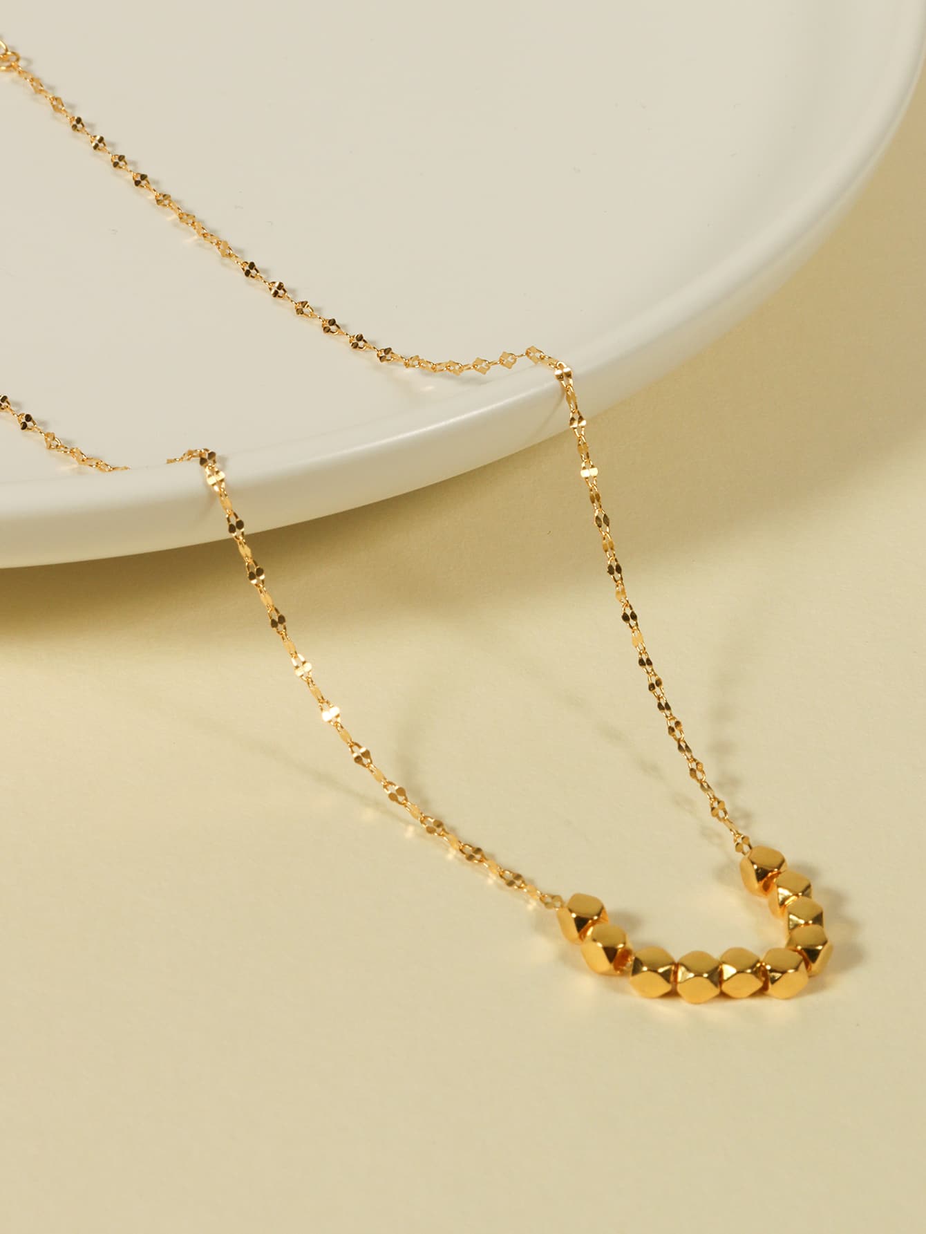 1pc Fashionable S925 Sterling Silver Cable Chain Necklace