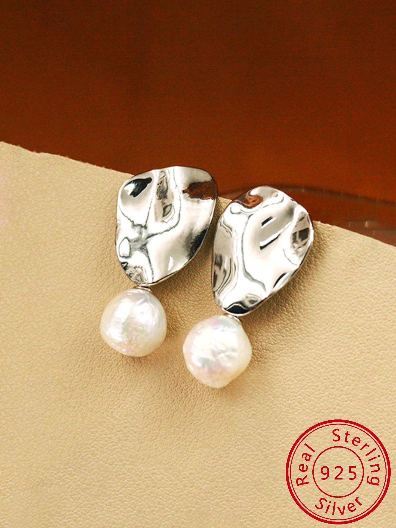 Women's Irregularly Designed S925 Sterling Silver Earrings