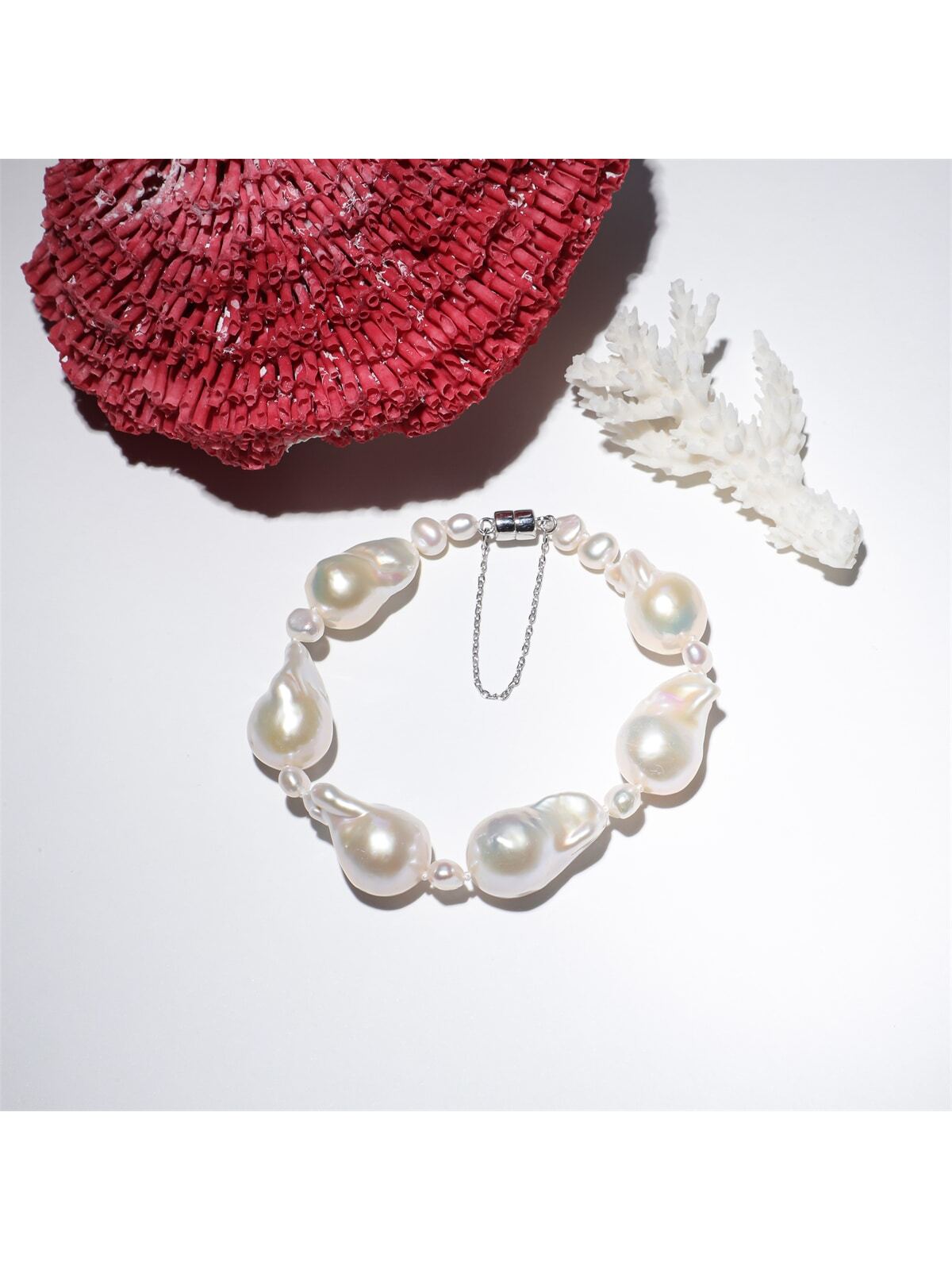 1pc Cultured Pearl Beaded Bracelet