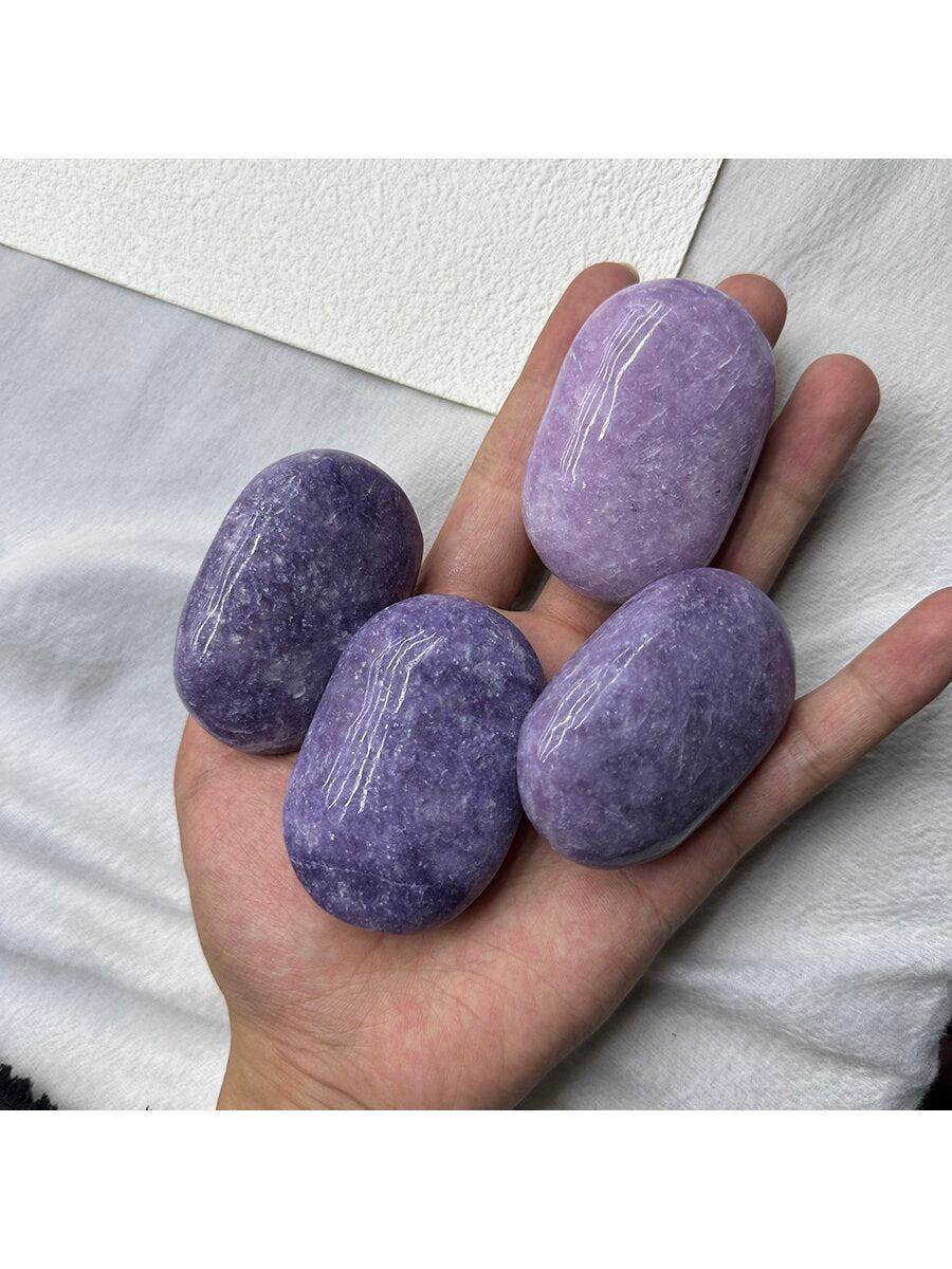 Natural Amethyst Crystal Lavender Shaped Healing & Energy Stone Ornament, Couple/festival Gift--1