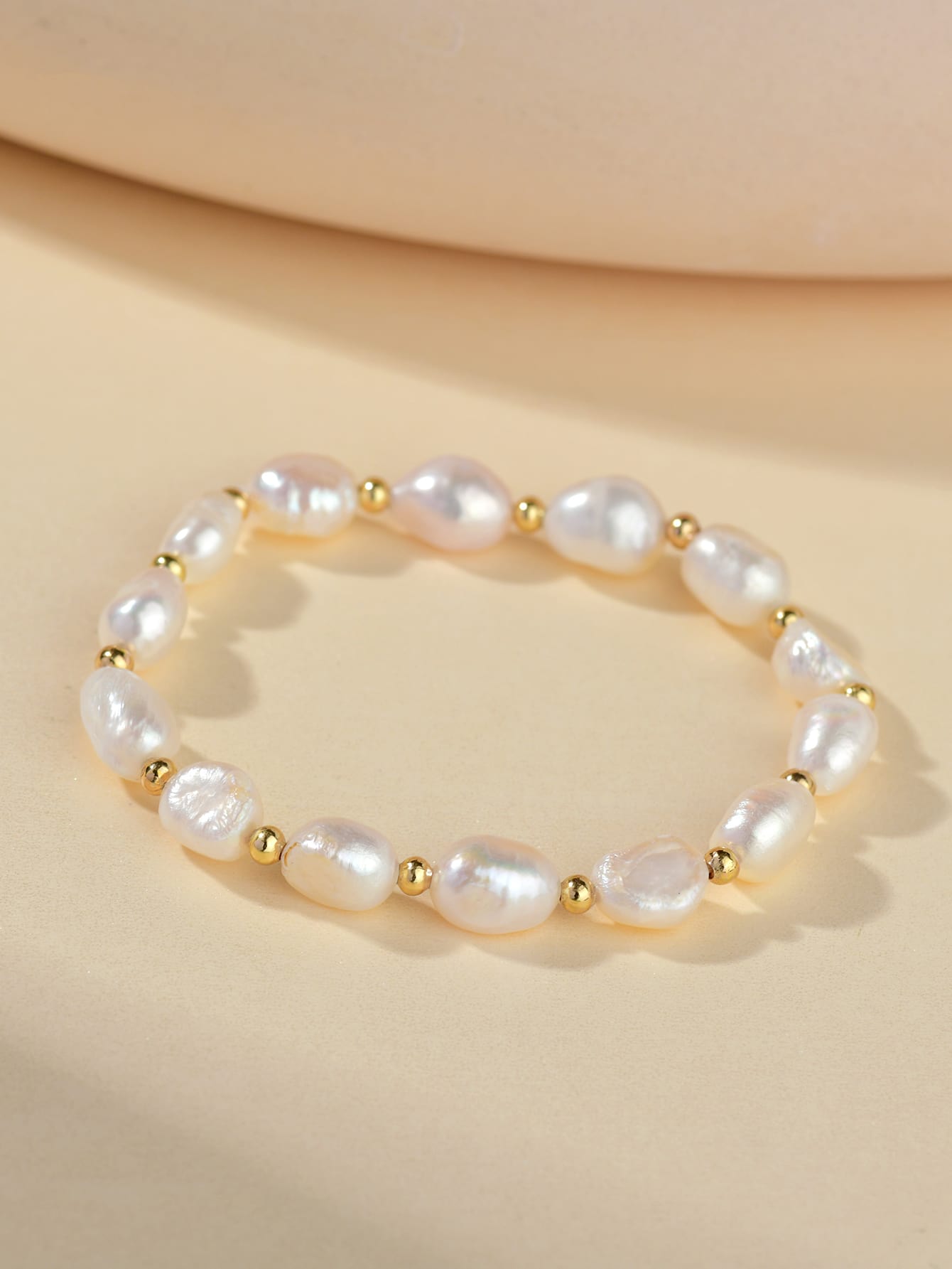 Natural Freshwater Pearl Bracelet, Simple, Elegant And Fashionable Design-Multicolor-1