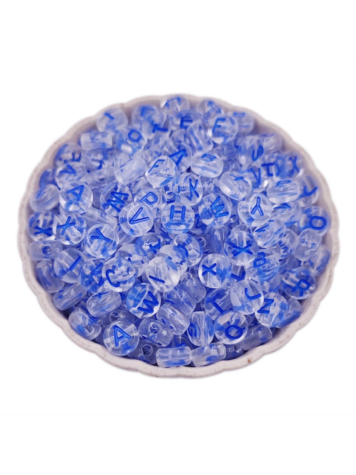 7MM50PCS Acrylic Mixed Letter Round Beads Loose Alphabet Beads For Jewelry Making Diy Handmade Bracelet Necklace-Royal Blue-1