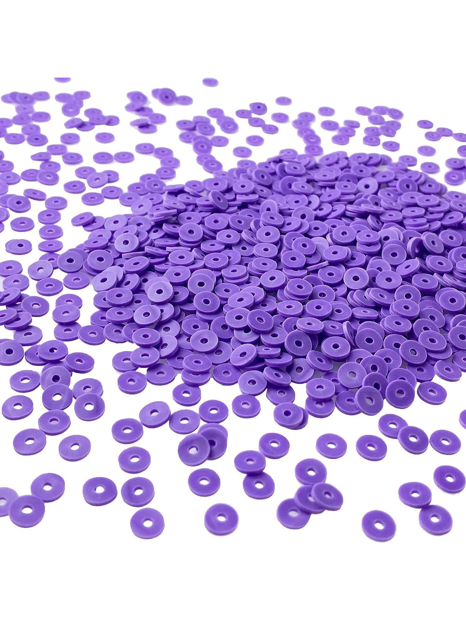 2000/4000 Pcs 6mm Polymer Clay Beads Beads for DIY Jewelry Making Bracelets Necklace Earring--1