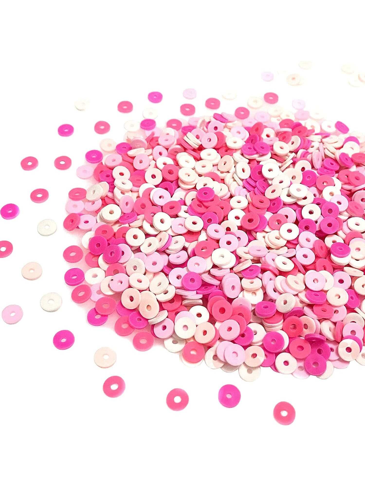 2000/4000 Pcs 6mm Polymer Clay Beads Beads for DIY Jewelry Making Bracelets Necklace Earring--1