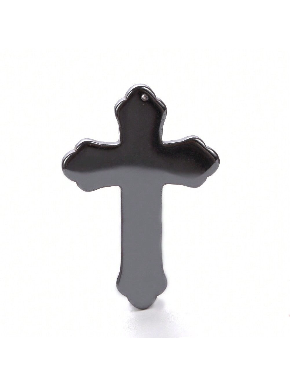 1 pc Natural Hematite Stone Cross Charm Pendant Spacer Beads For Jewelry Making DIY Bracelet Necklace-cross-1