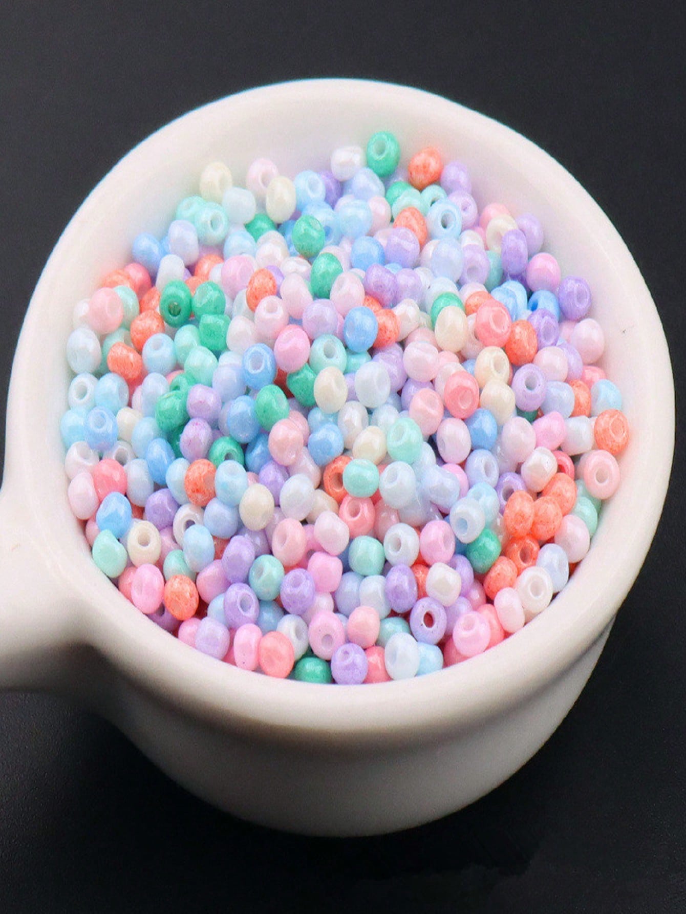 330pcs Premium 3mm High Gloss Glass Seed Beads 8/0 Luster For Diy Handmade Popular Jewelry Making Beaded Necklace Or Bracelet--1