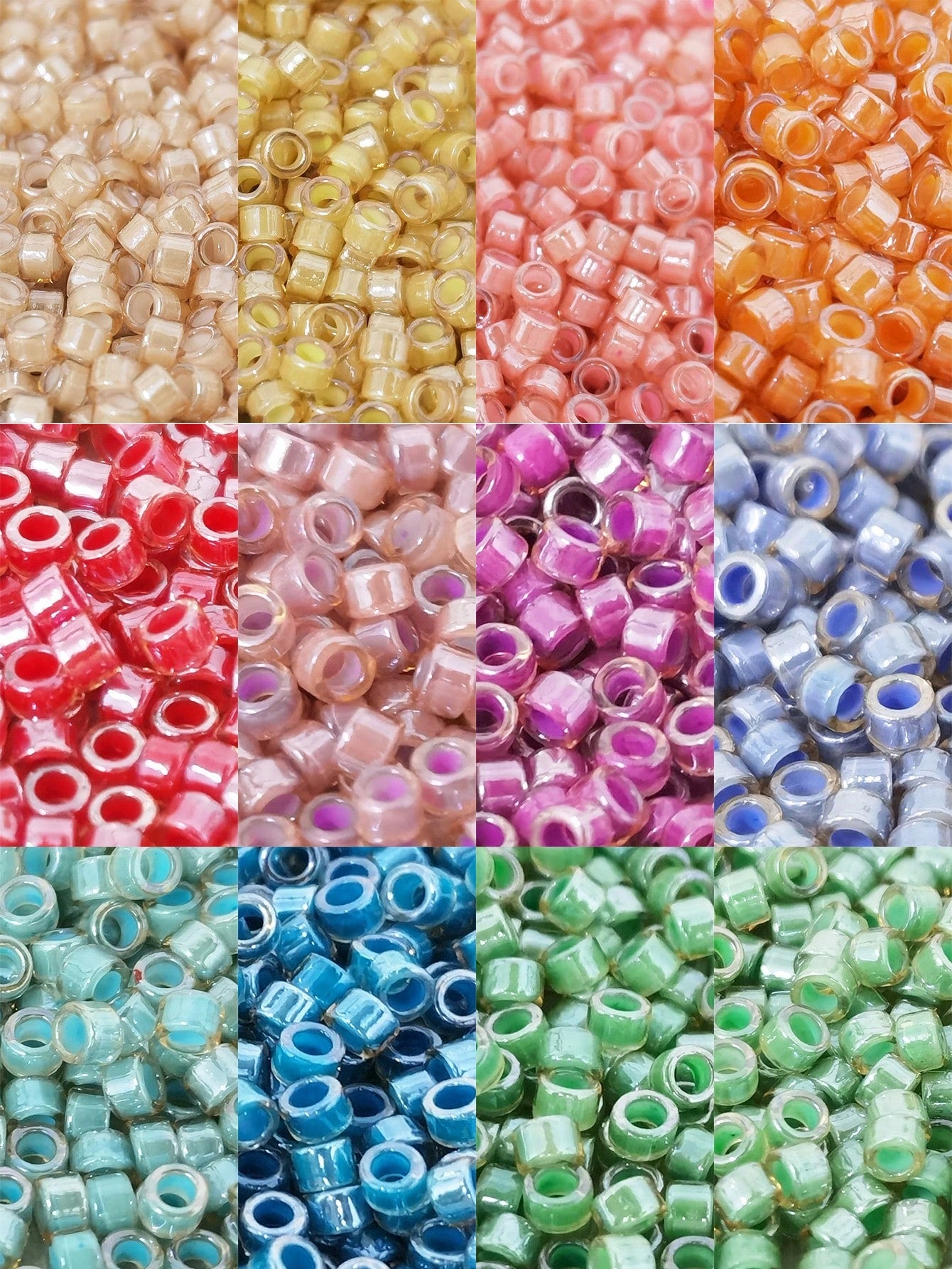 20g 2.5mm Jelly-Like Antique Beads Glass Seed Beads Diy Bracelet & Jewelry Making Material--1