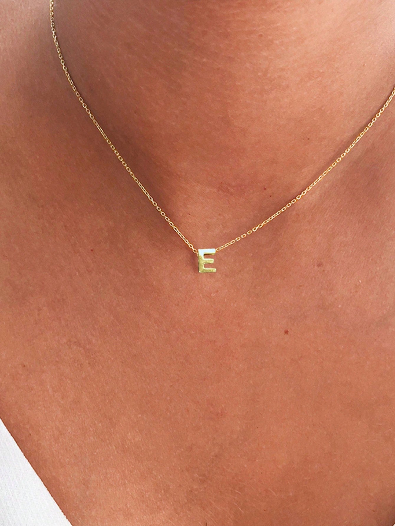 1PC 925 Sterling Silver Cubic Zirconia Necklace 18k Gold Plated Cute Dainty Love Pendant Choker Fine Jewelry For Women Daily Wear Wedding Party Engagement Anniversary Valentine'S Day-Gold-1