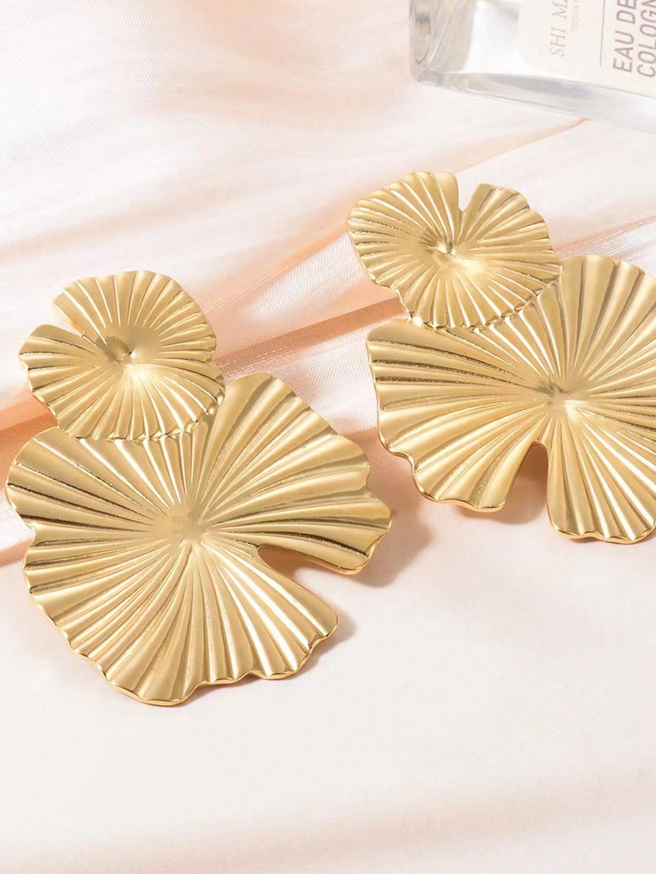 Flower Stud Earrings, ,Jewelry Gifts--1