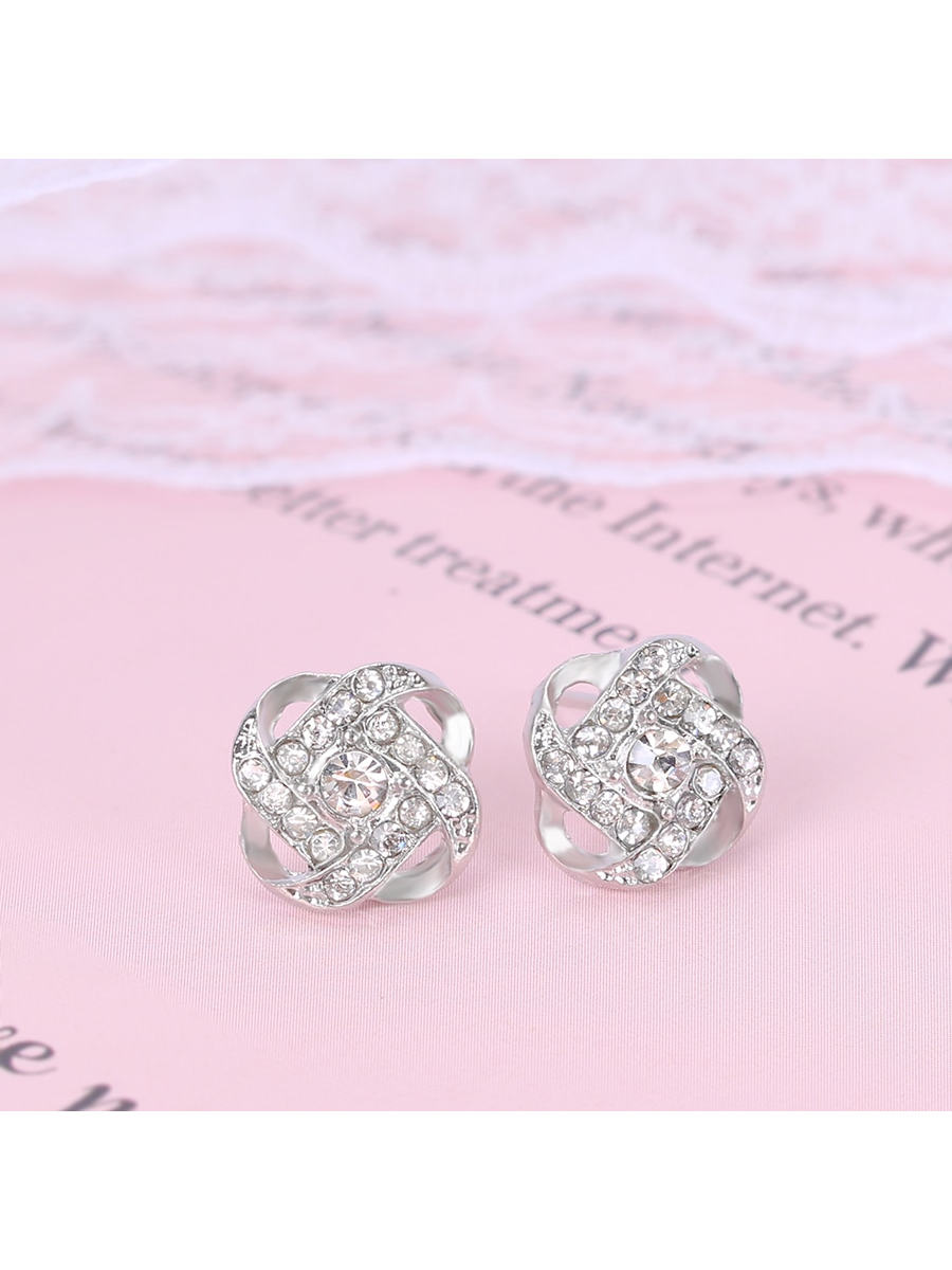 1pc Simple And Fashionable Ear Studs For Ladies, Great Gift Choice For Lover, Women, Friends, Best Friends--1